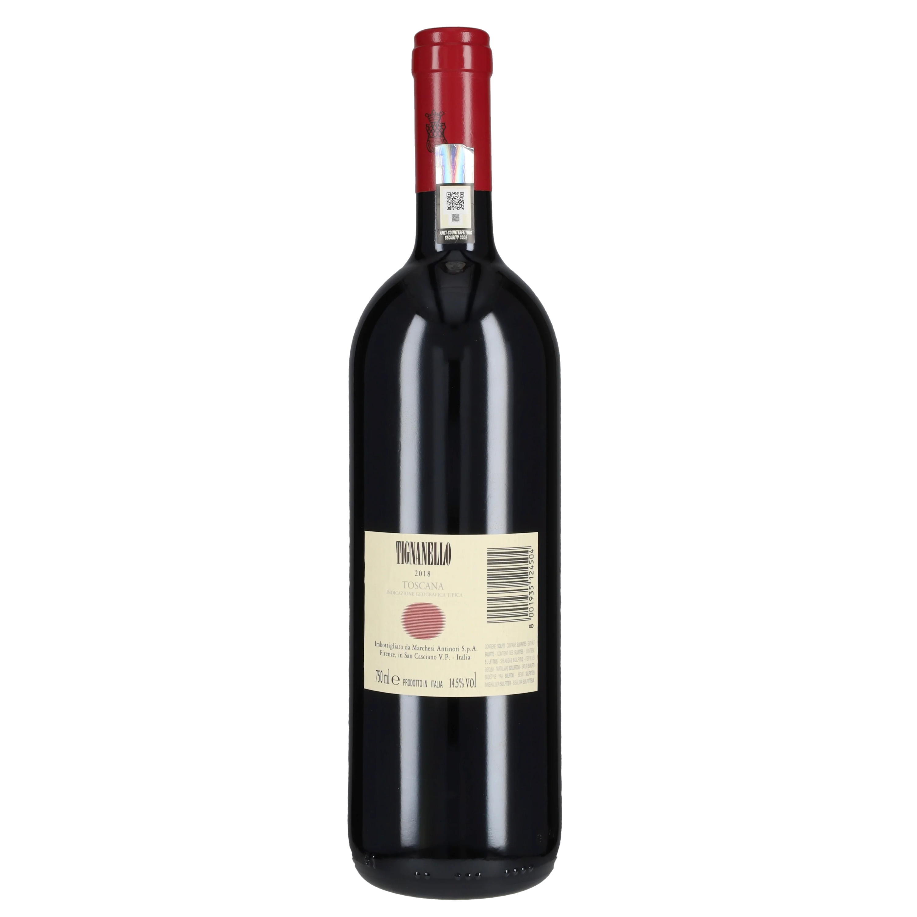 Tignanello, Sangiovese, Cabernet Sauvugnon, Antinori, Magnum 1,5lt,  2018