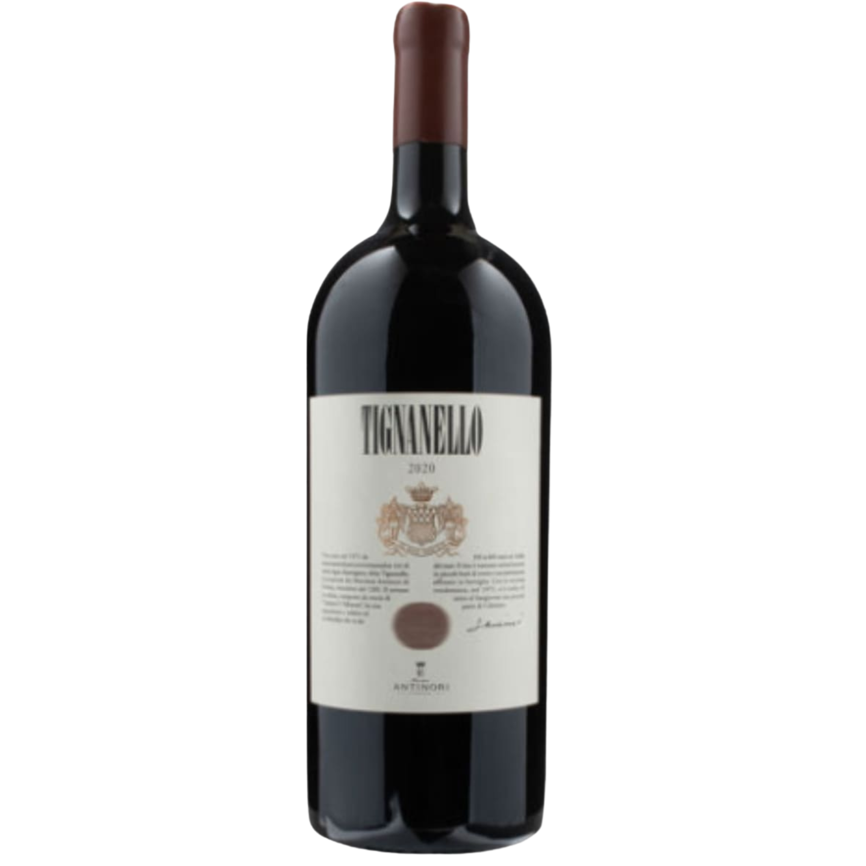 Jeroboam, Tignanello Sangiovese, Cabernet Sauvugnon  Antinori, Toscana, Italy 2020