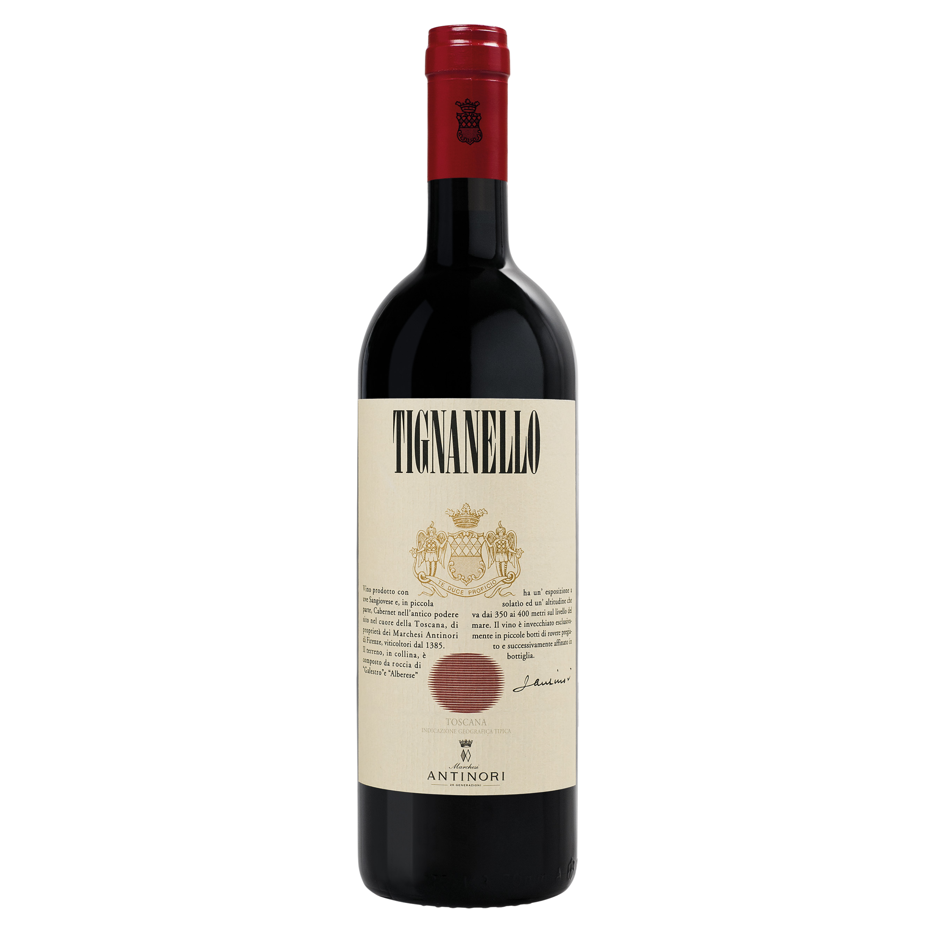 Sangiovese, Cabernet , Tignanello, Antinori, Toscana, Italy (2019)