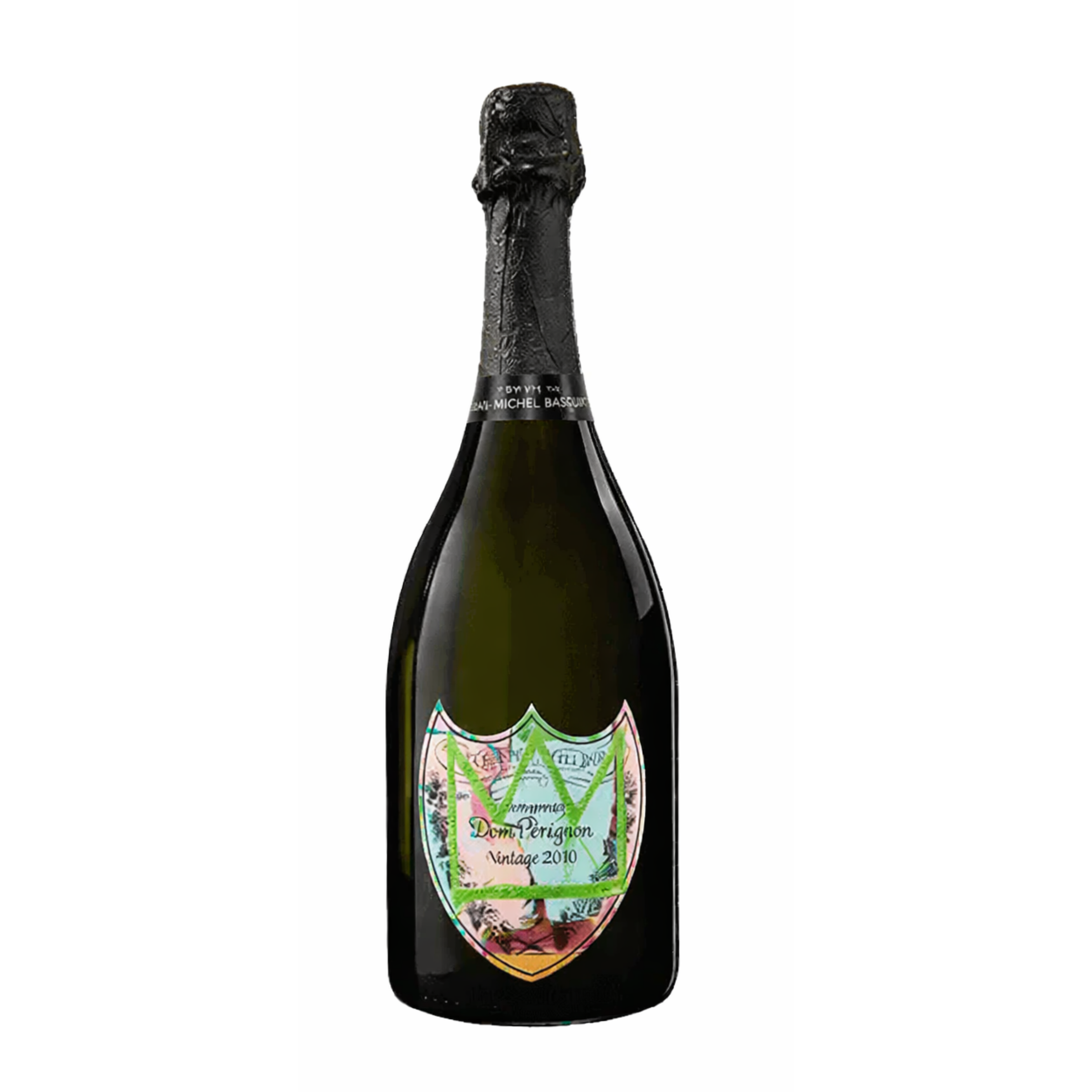 Champagne Dom Perignon Jean-Michel Basquiat Tribute Vintage Brut Champagne, France (2015)