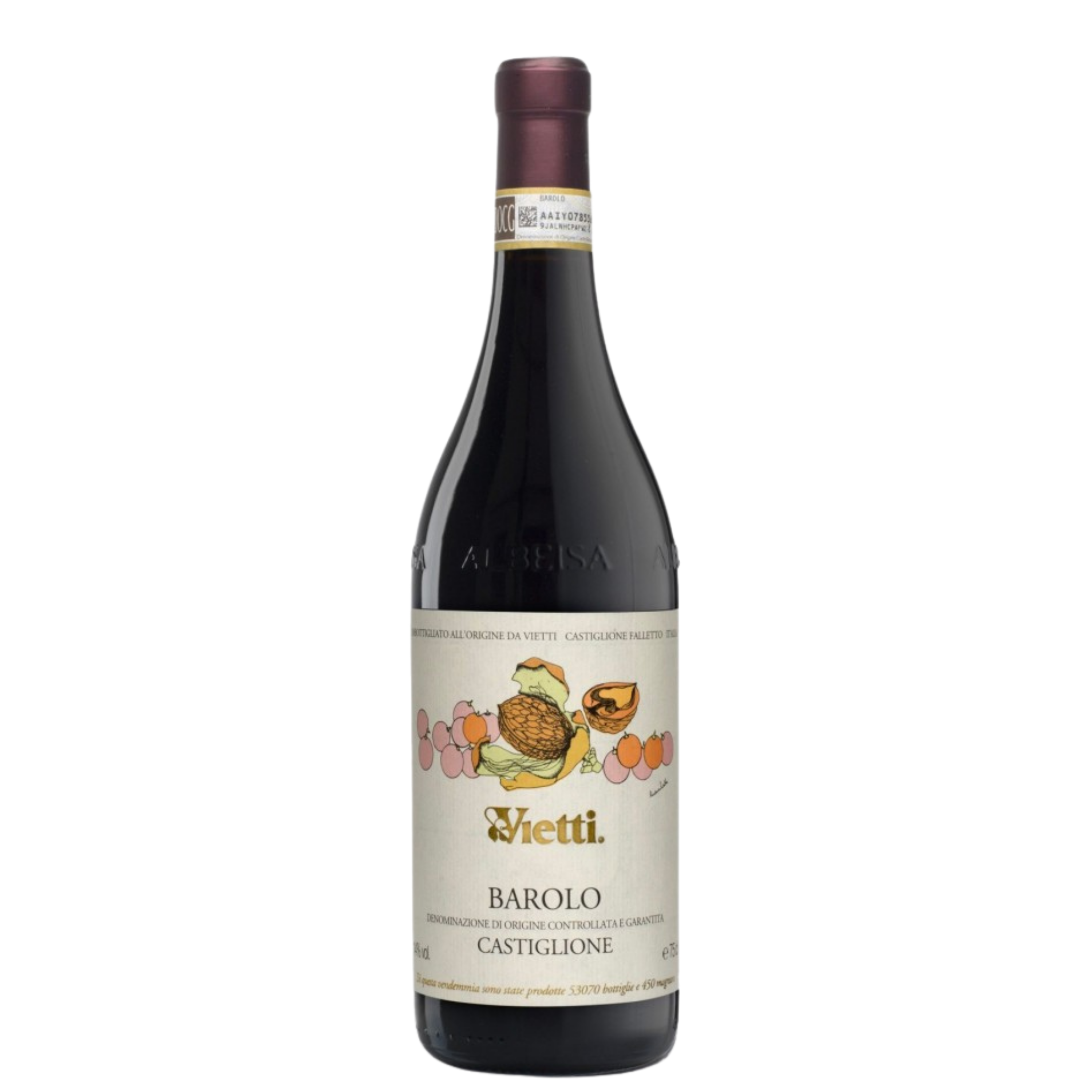 Nebbiolo , Barolo, Castiglione Vietti , Piemonte, Italy (2017)