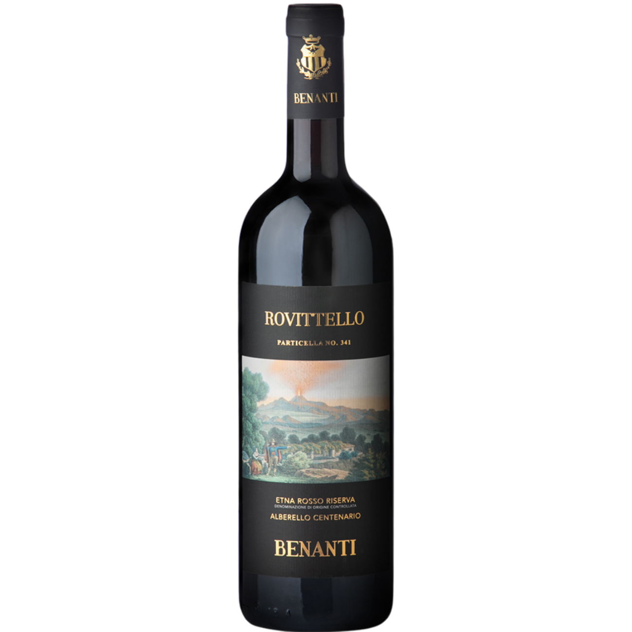 Etna Rosso Rovittello Parc. 341, Nerello mascalese,Benanti  2015